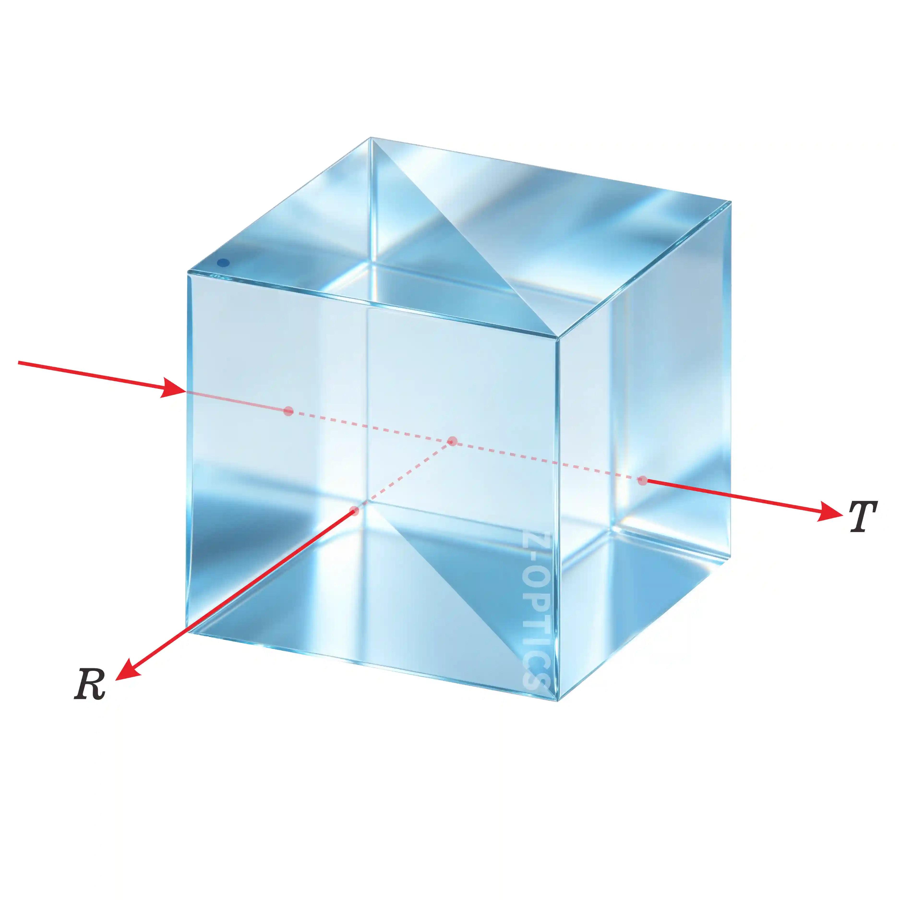 Broadband Non-polarizing Cube Beamsplitter