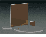 Metallic Coated Float Glass Flat Mirror - Z-Optics Precision Optics