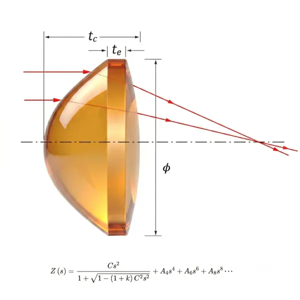 CaF2 Double Concave Lens